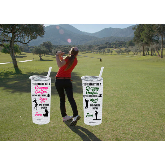 Yell Fore - Golf Ball Tumblers