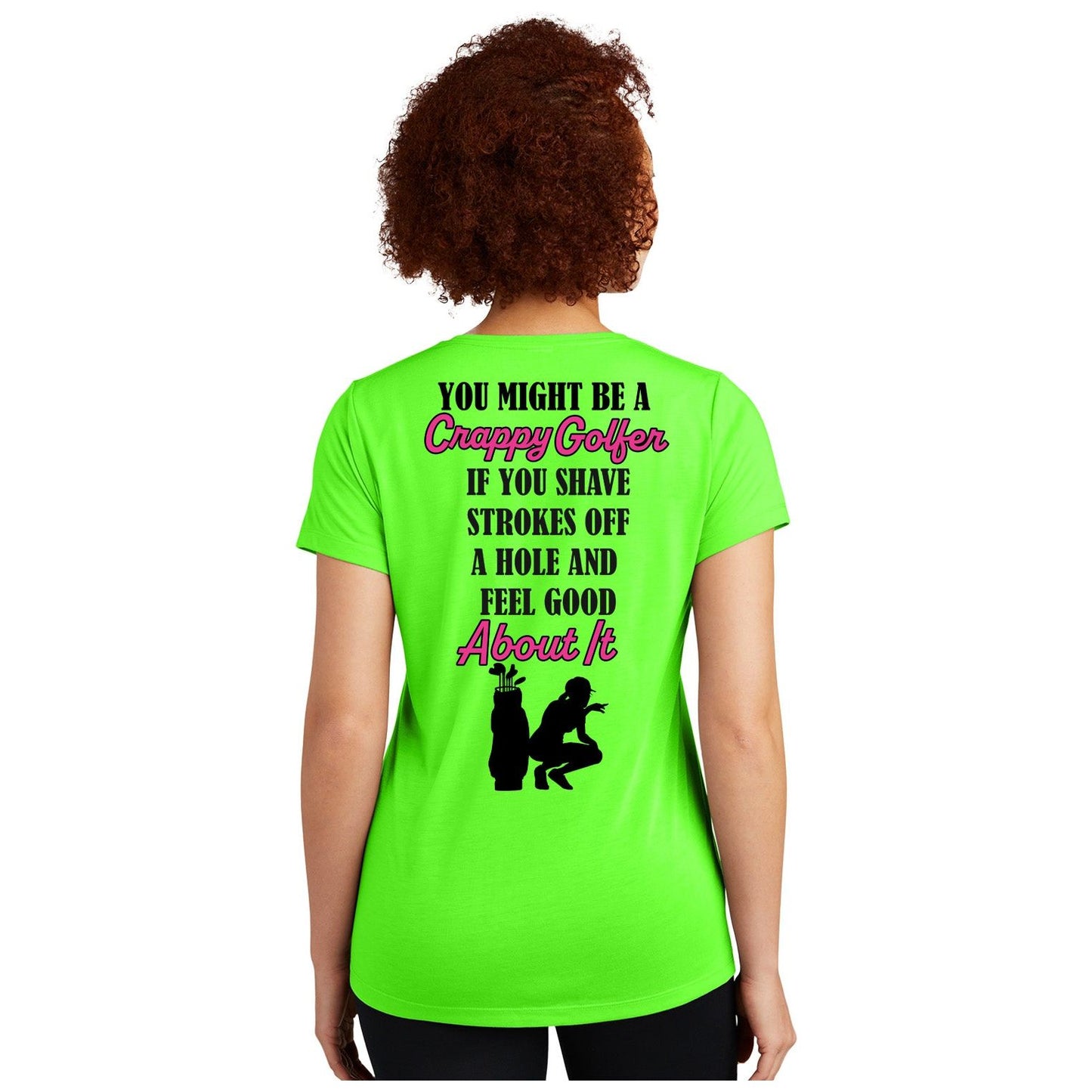 Ladies Golf Shirt - Shave Strokes off a Hole