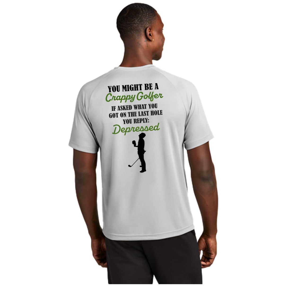 Depressed Golf Men's T-Shirt - Crappy Golfers Club