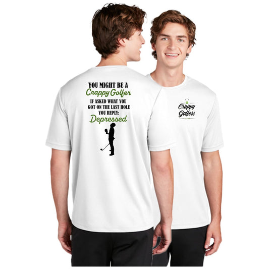 Depressed Golf Men's T-Shirt - Crappy Golfers Club