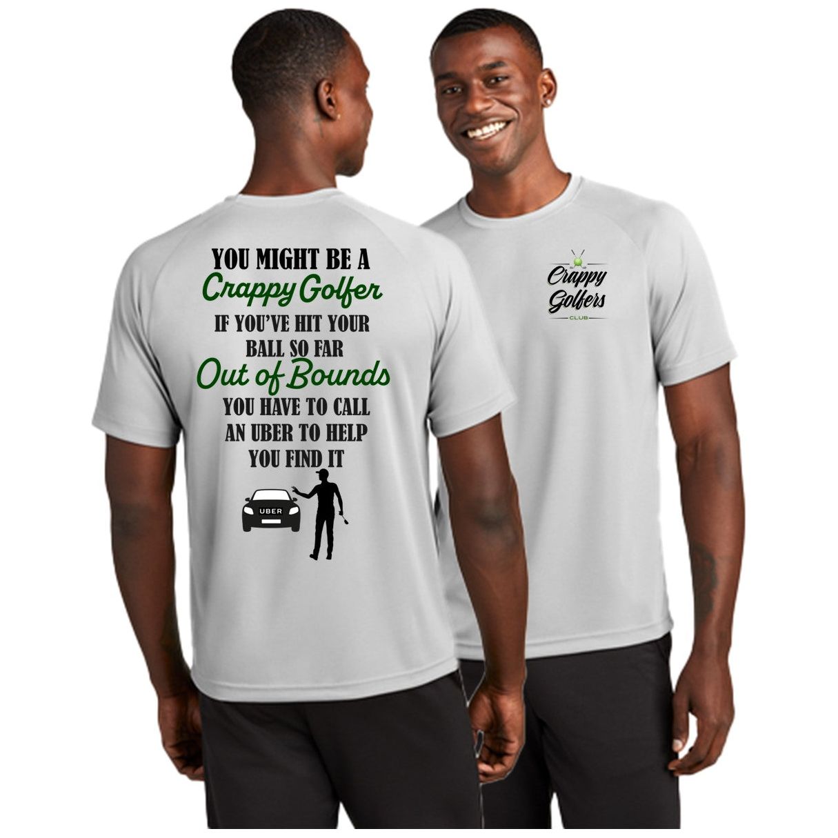 Golf Ball Out of Bounds - Funny Golf Shirt for Men