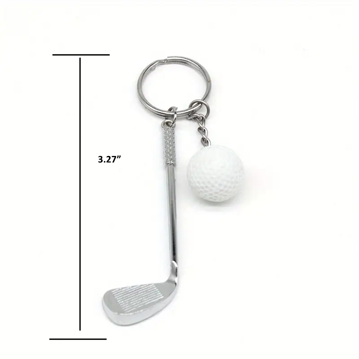 Proud Member of the Crappy Golfers Club Golf Keychain Pendant